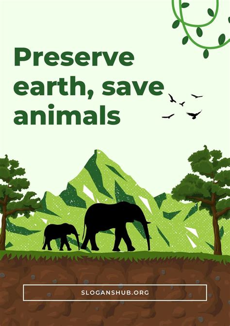 slogan tungkol sa endangered animals